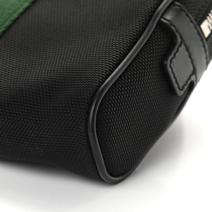 Gucci Canvas Web Slim Belt Bag Black 9 of 9