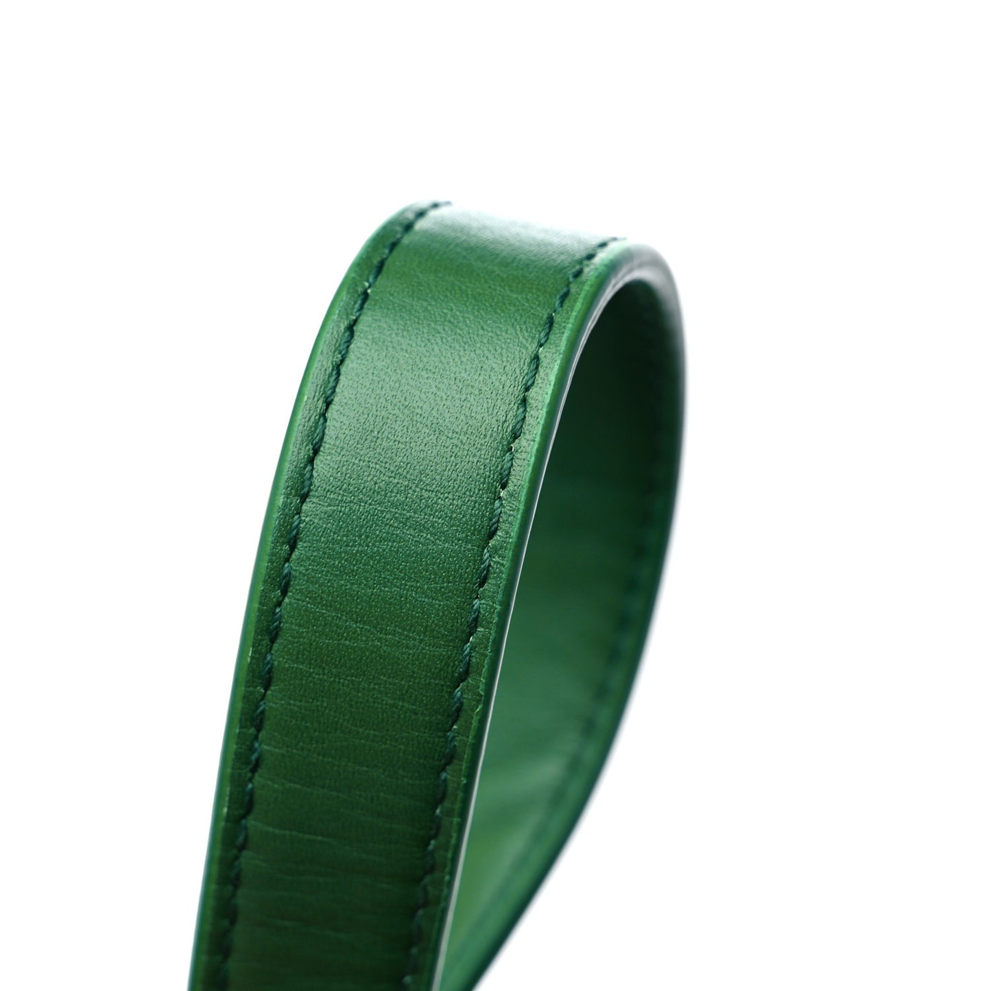 French Calfskin Shell Bag Racing Green