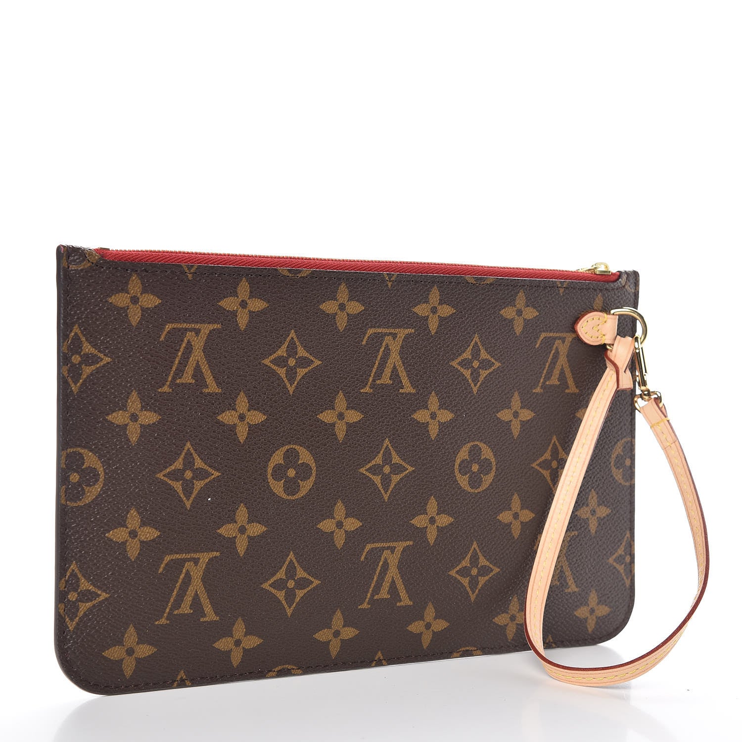 Louis Vuitton Monogram Neverfull MM GM Pochette Cherry 3 of 8