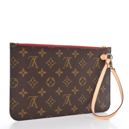 Louis Vuitton Monogram Neverfull MM GM Pochette Cherry 3 of 8