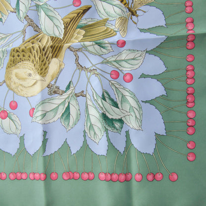 Hermes Silk Les Merises Scarf 90 3 of 4
