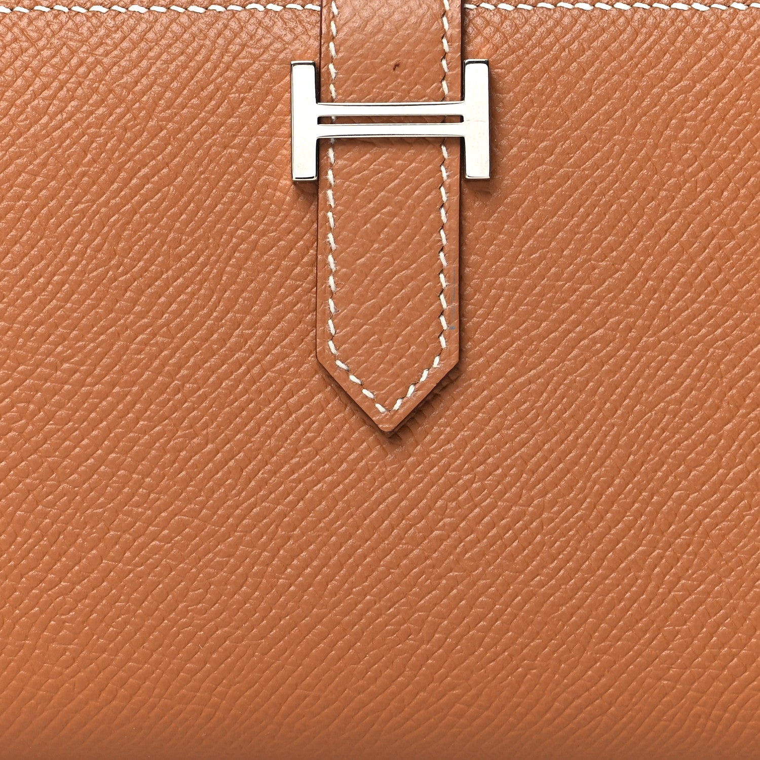 Hermes Epsom Bearn Compact Wallet Gold 8 of 10