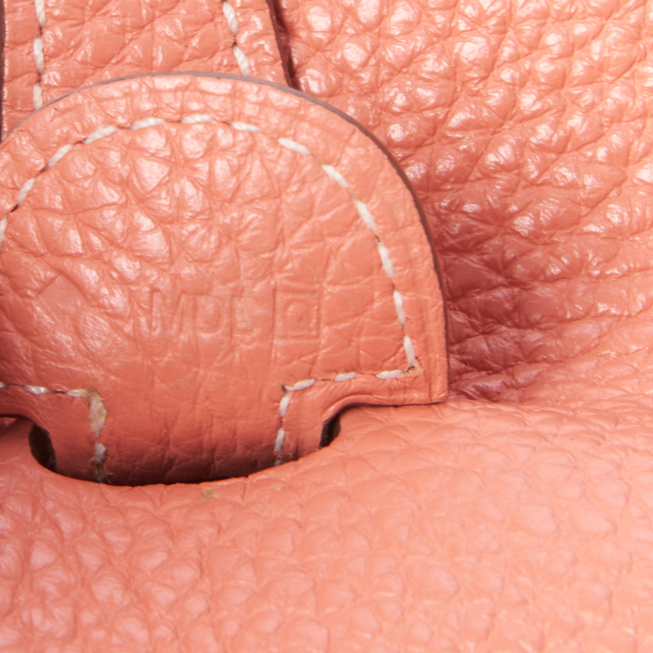 Hermes Taurillon Clemence Evelyne III PM Crevette 8 of 9