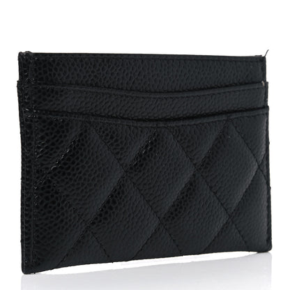 Chanel Caviar Quilted Card Holder Black 2 of 5