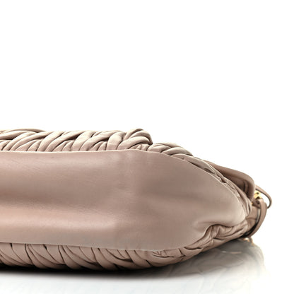 Miu Miu Nappa Matelasse Coffer Hobo Cammeo 8 of 8