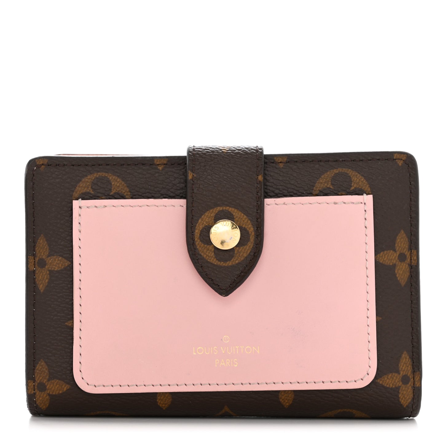 Monogram Juliette Wallet Rose Ballerine