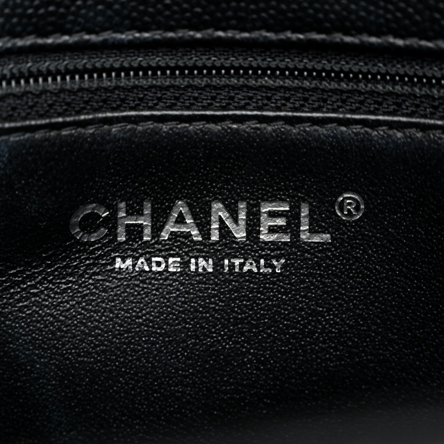 Chanel Caviar Lizard Embossed Quilted Small Coco Handle Flap Black 6 of 10