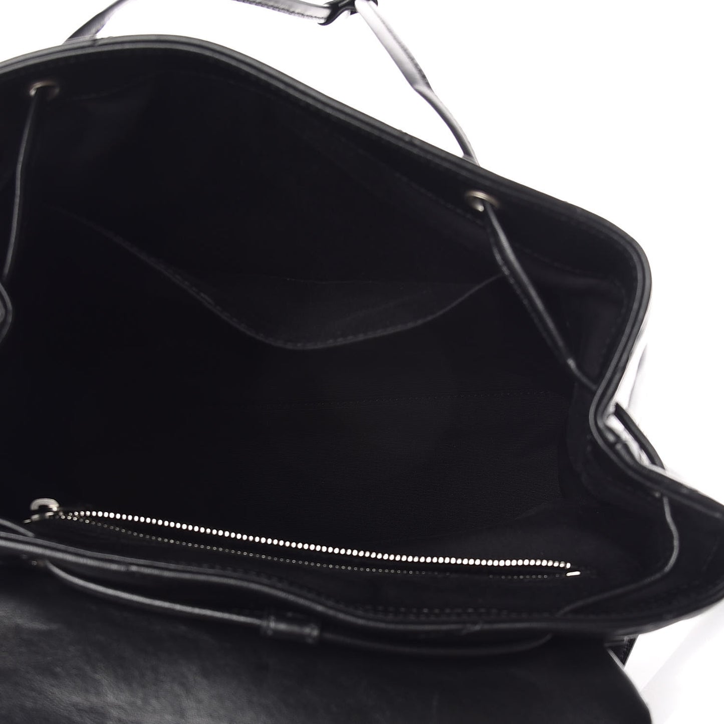 Calfskin Y Quilted Monogram Medium Loulou Backpack Black