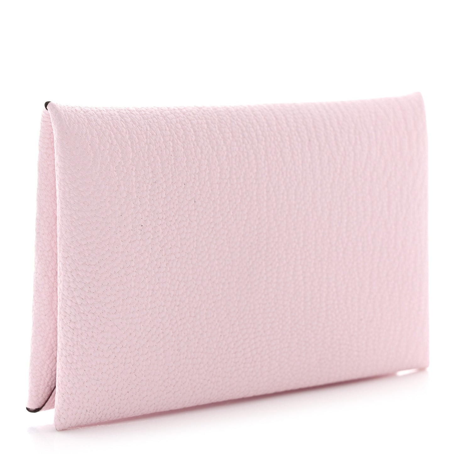 Chevre Mysore Calvi Card Case Rose Darling