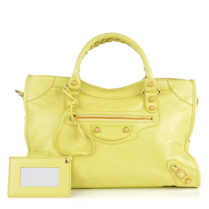 Balenciaga Agneau Giant 12 Gold Hardware City Jaune Citronnade 1 of 7