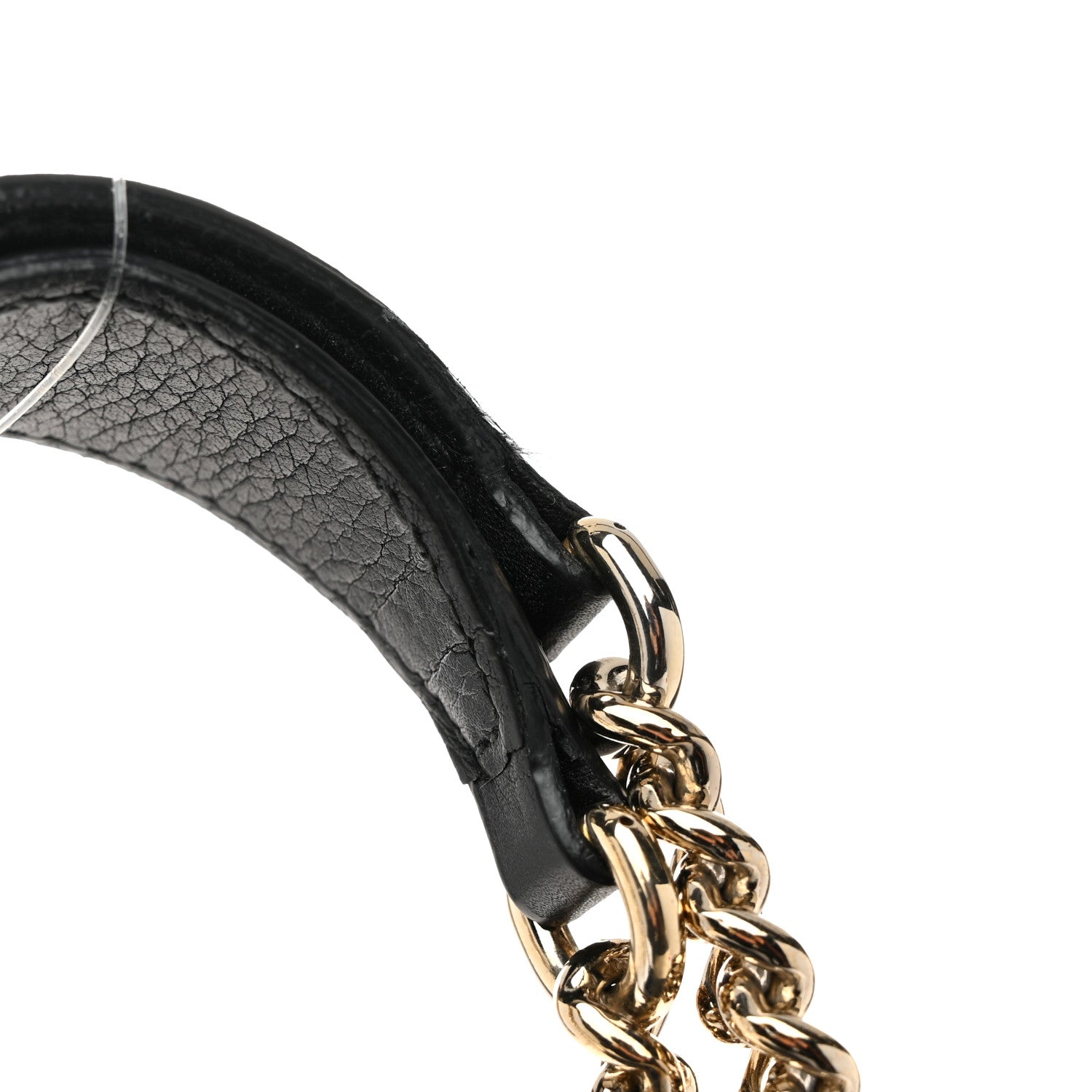 Gucci Pebbled Calfskin Medium Soho Chain Shoulder Bag Black 12 of 13