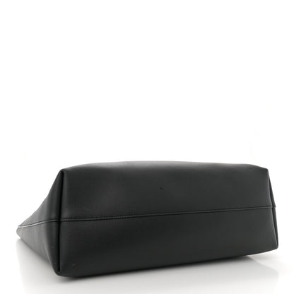 Saint Laurent Calfskin Large Shopping Tote Black 5 of 14