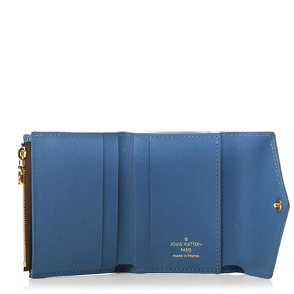 Louis Vuitton Monogram Zoe Wallet Blue Jean 5 of 7