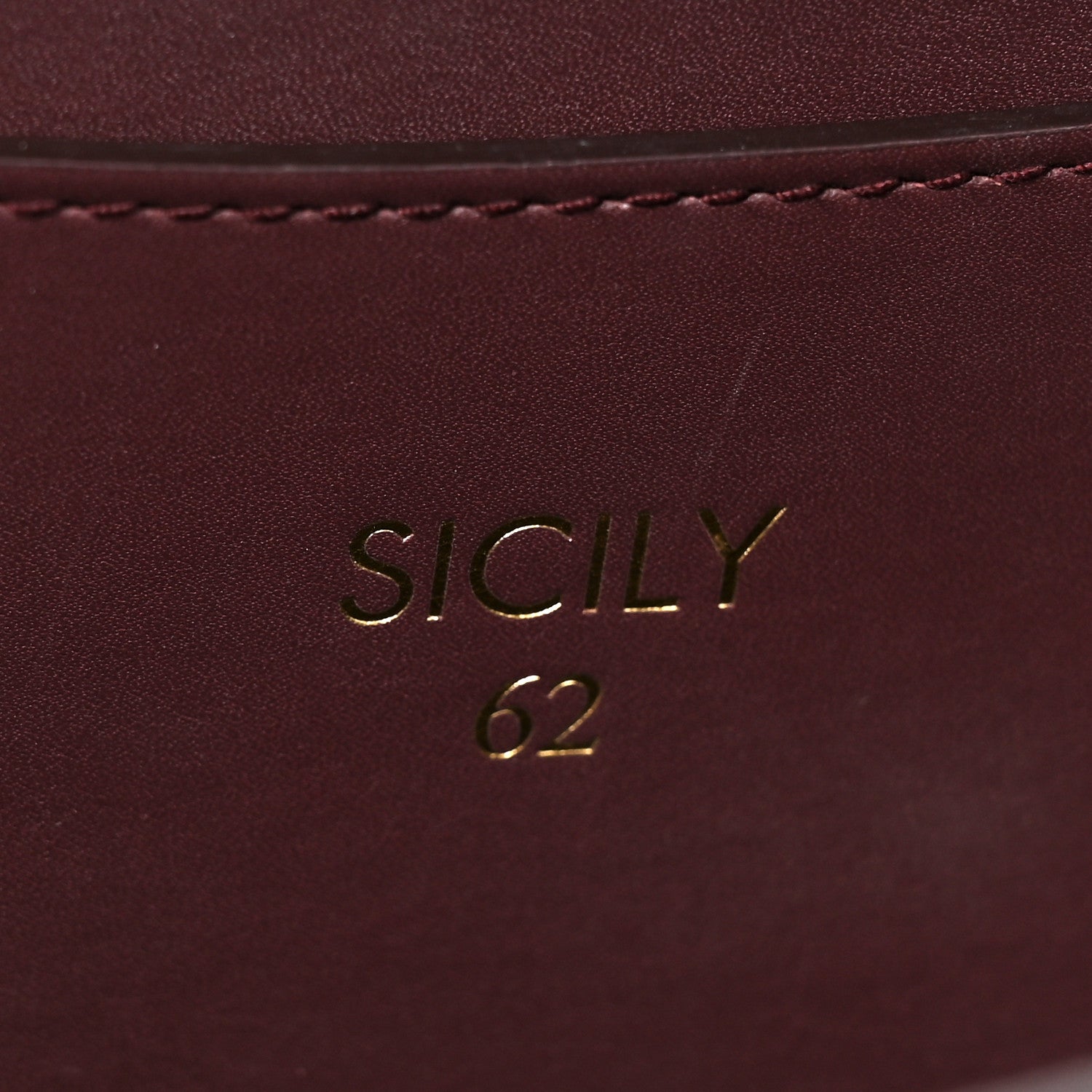Dolce & Gabbana Vitello Morbido Large Sicily 62 Bag Burgundy 9 of 13