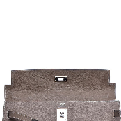 Hermes Epsom Kelly Sellier 35 Etoupe 9 of 39