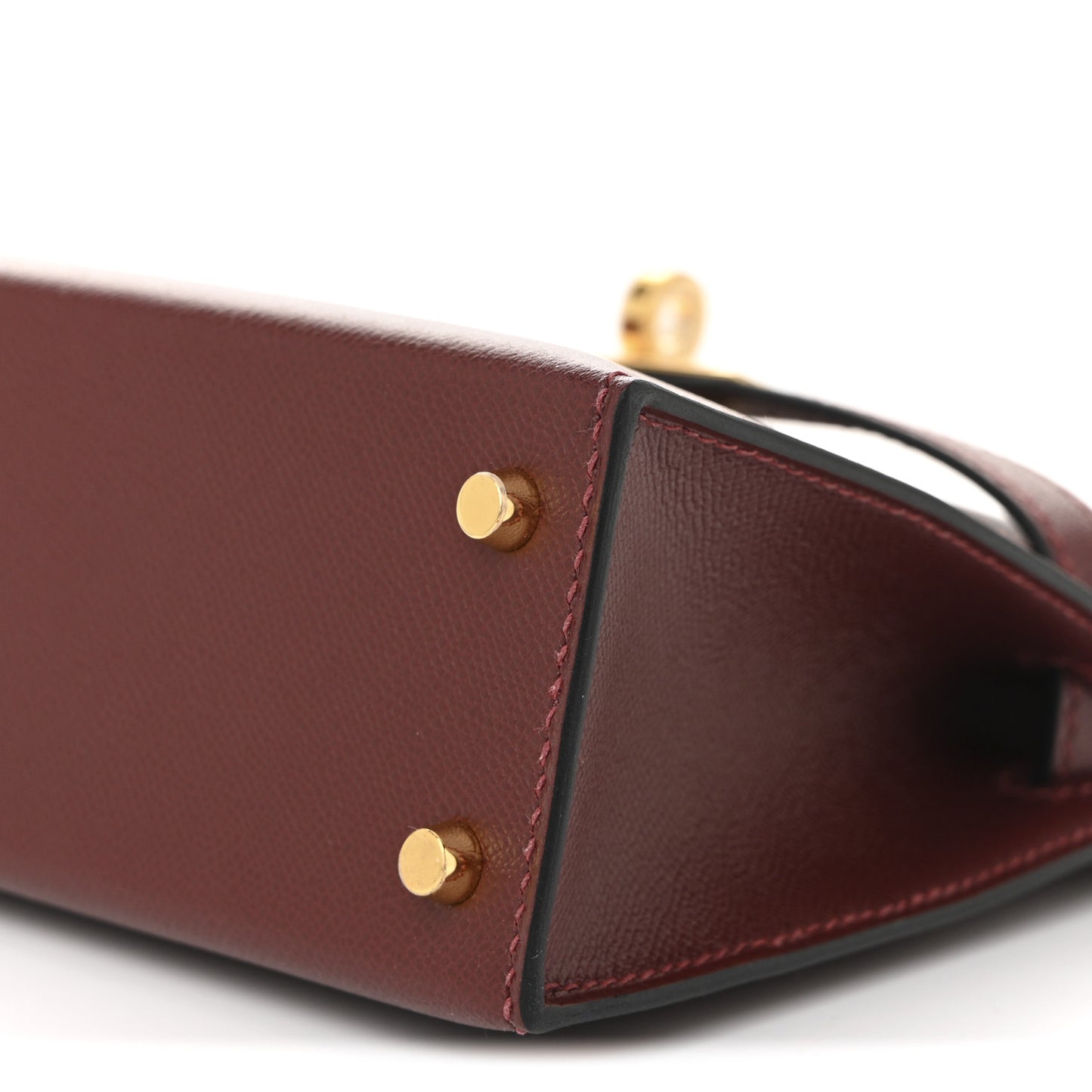 Madame Calfskin Mini Kelly Sellier 20 Rouge H