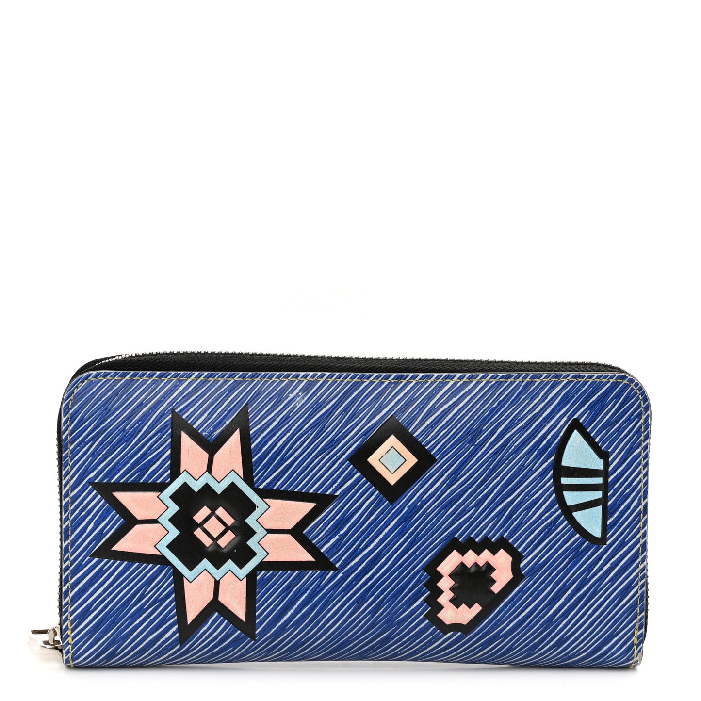 Epi Azteque Zippy Wallet Denim Light