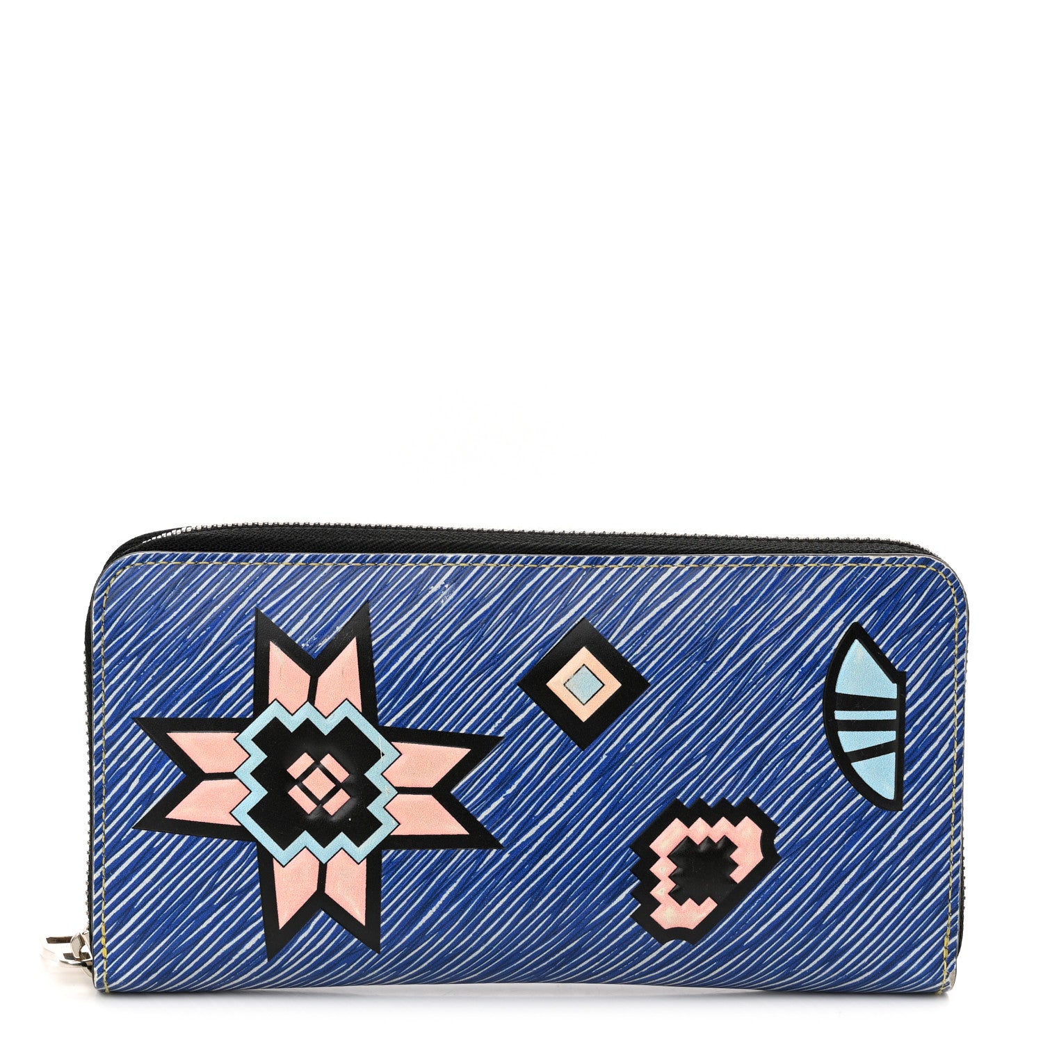 Louis Vuitton Epi Azteque Zippy Wallet Denim Light 1 of 8