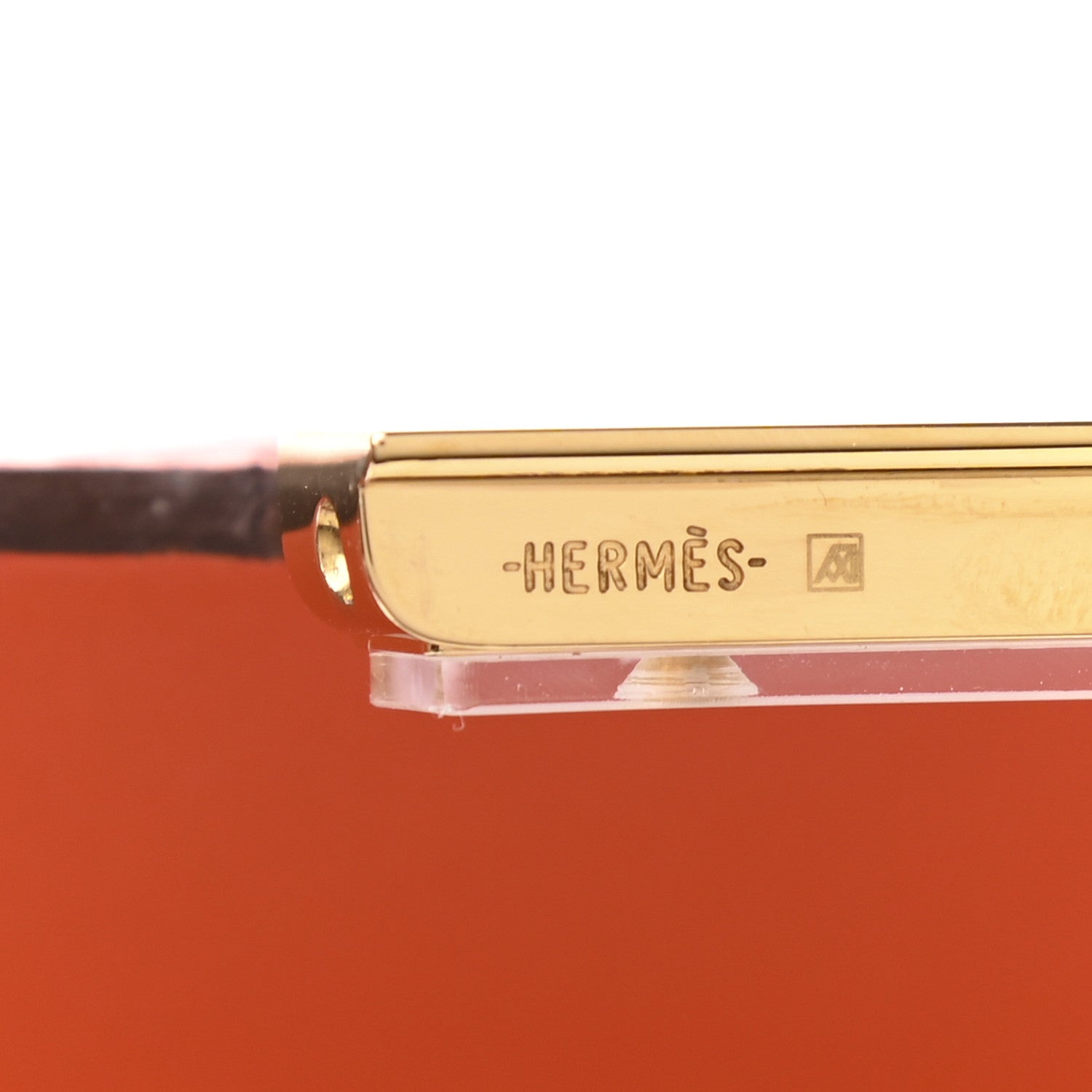 Hermes Shiny Alligator Constance 18 Orange Poppy 9 of 18