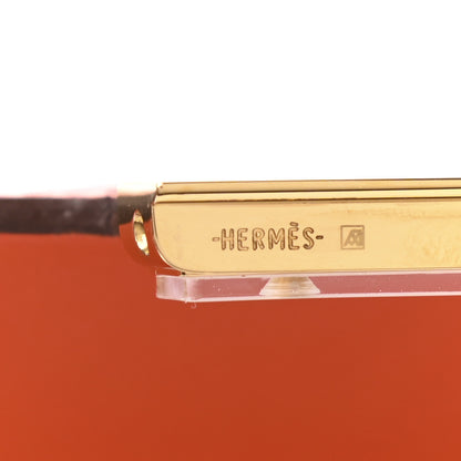 Hermes Shiny Alligator Constance 18 Orange Poppy 9 of 18