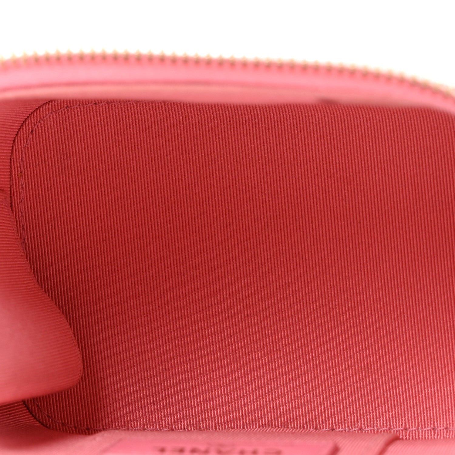 Chanel Lambskin Quilted Trendy Mini Vanity Case With Chain Pale Pink 5 of 14