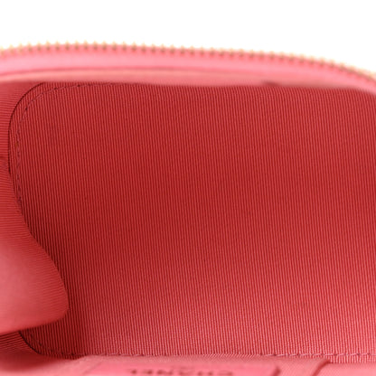 Chanel Lambskin Quilted Trendy Mini Vanity Case With Chain Pale Pink 5 of 14