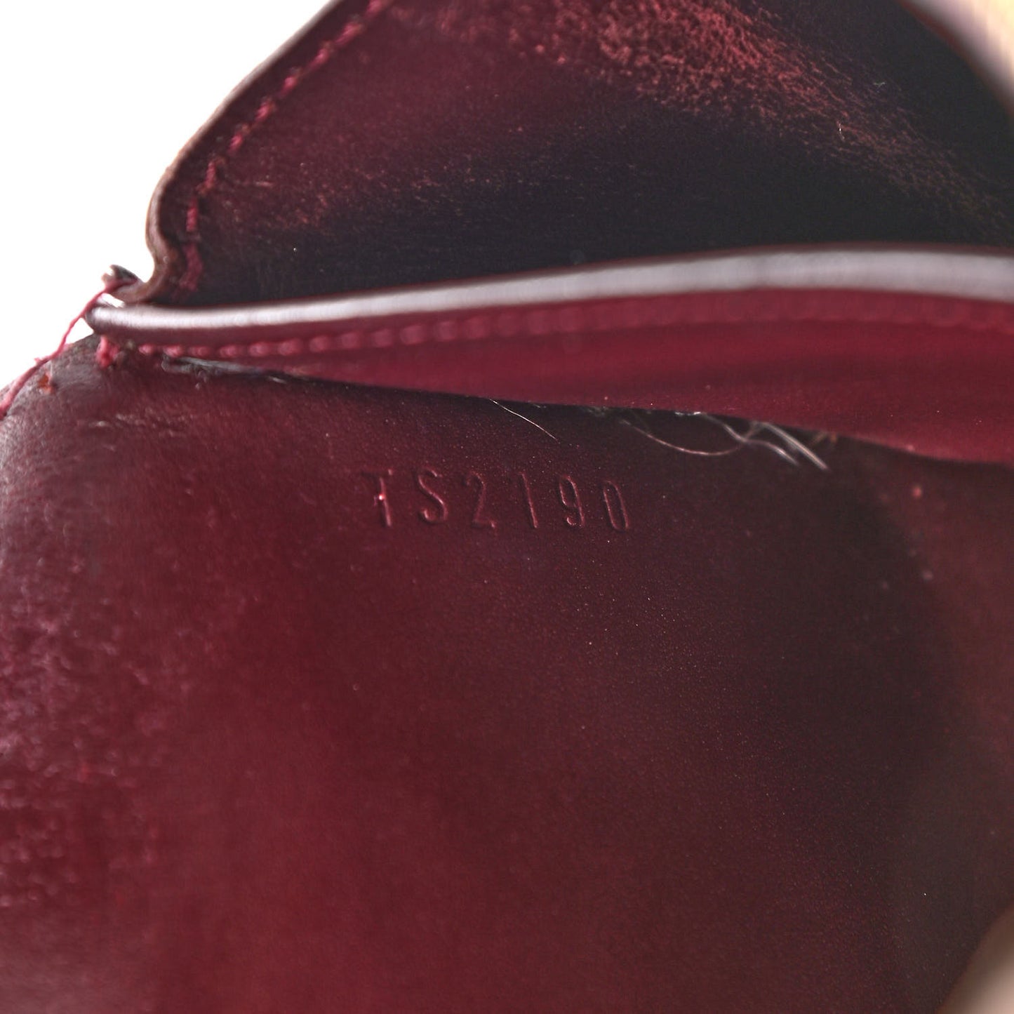 Vernis Sarah Wallet Rouge Fauviste