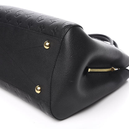 Louis Vuitton Empreinte Montaigne GM Black 9 of 10