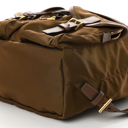 Prada Tessuto Nylon Saffiano Vela Backpack Rovere 6 of 10