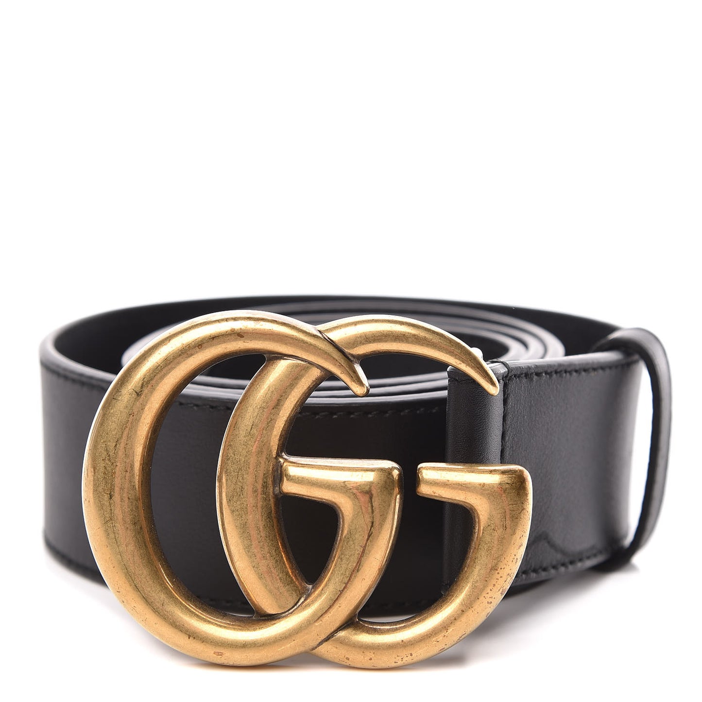Calfskin Double G 40mm Belt 85 34 Black