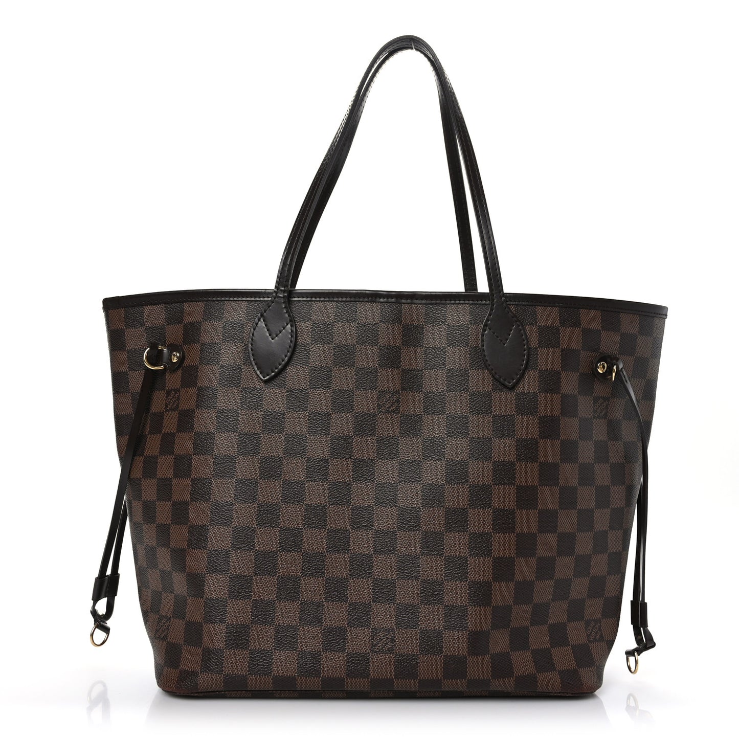 Damier Ebene Neo Neverfull MM Rose Ballerine