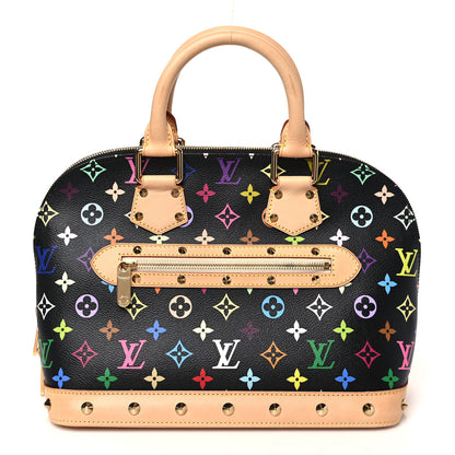 Louis Vuitton Monogram Multicolor Alma Black 1 of 10