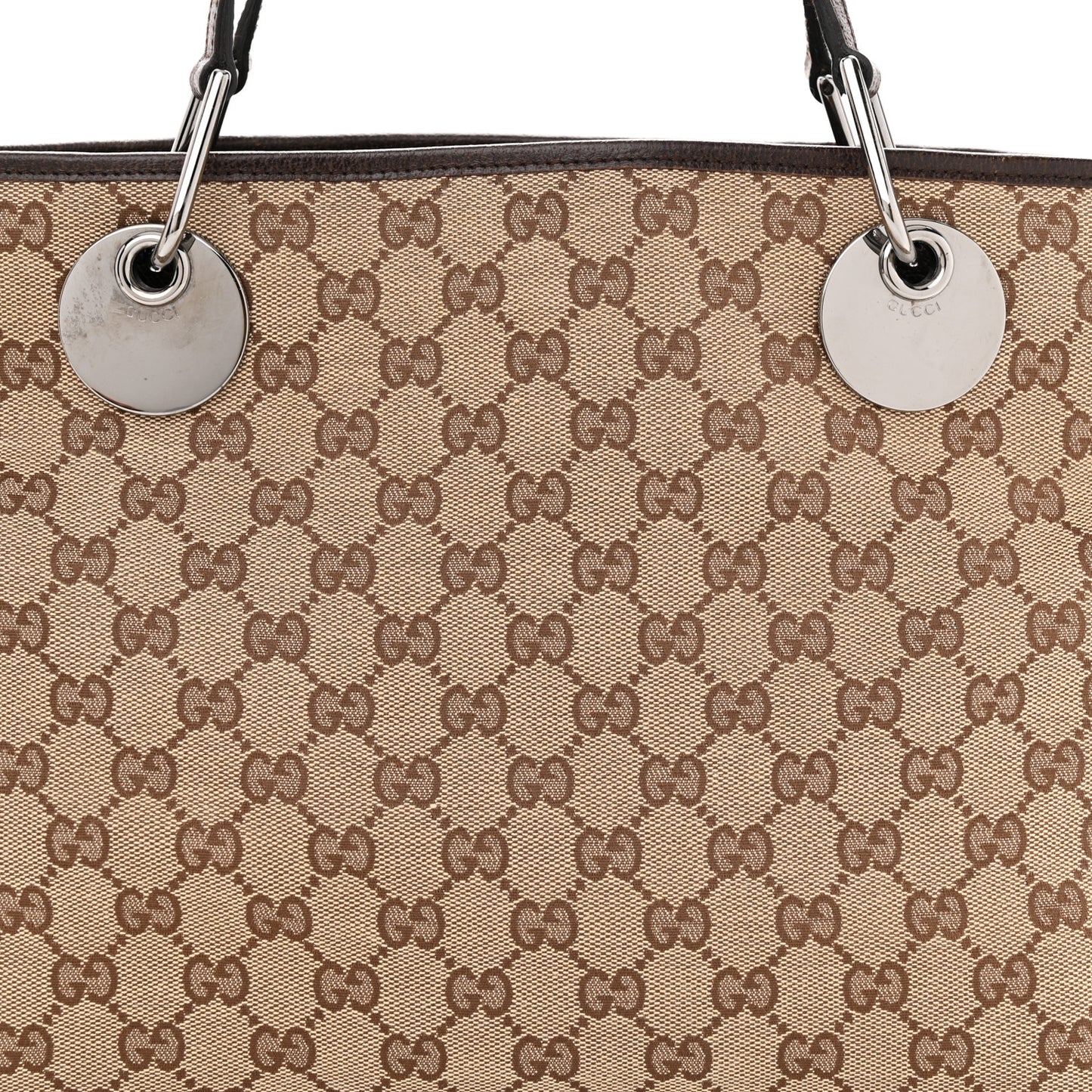 Monogram Medium Eclipse Tote Brown