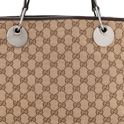 Gucci Monogram Medium Eclipse Tote Brown 9 of 13