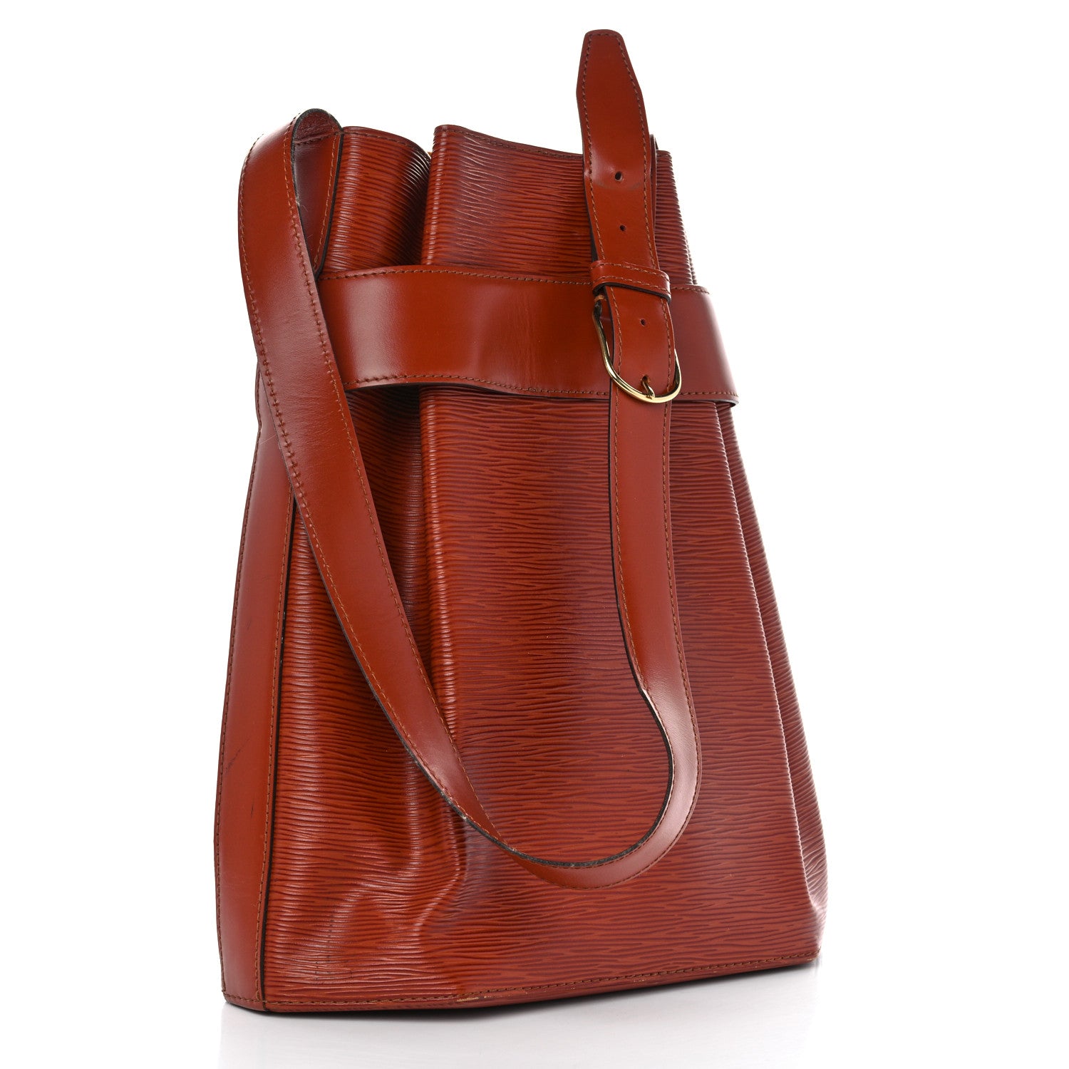 Louis Vuitton Epi Sac D'epaule Kenyan Fawn 4 of 13