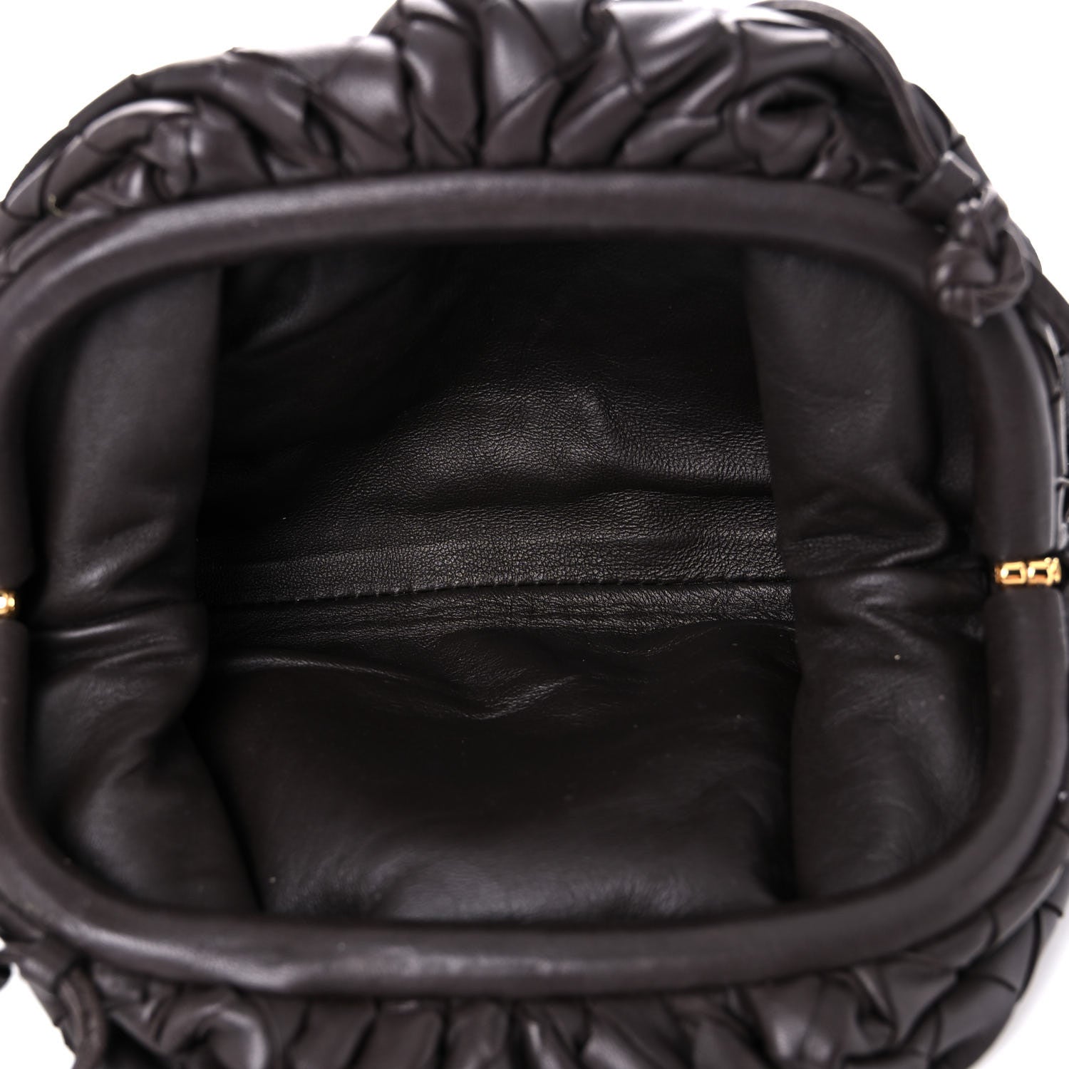 Bottega Veneta Nappa Intrecciato The Mini Pouch Fondant 4 of 10