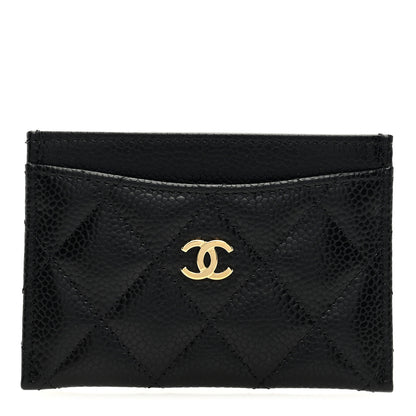 Chanel Caviar Quilted Card Holder Black 1 of 7