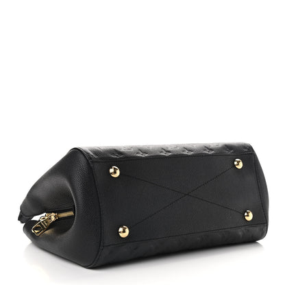Louis Vuitton Empreinte Montaigne MM Black 4 of 10