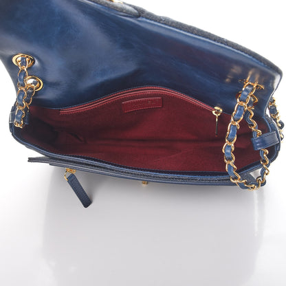 Chanel Denim Calfskin Quilted Small Flap Blue 5 of 9