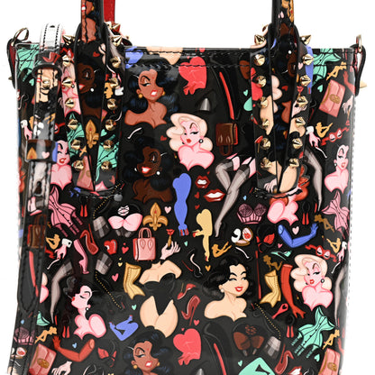 Christian Louboutin Patent Dita Mini North South Cabata Tote Multicolor 8 of 11