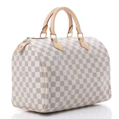 Louis Vuitton Damier Azur Speedy 30 3 of 12