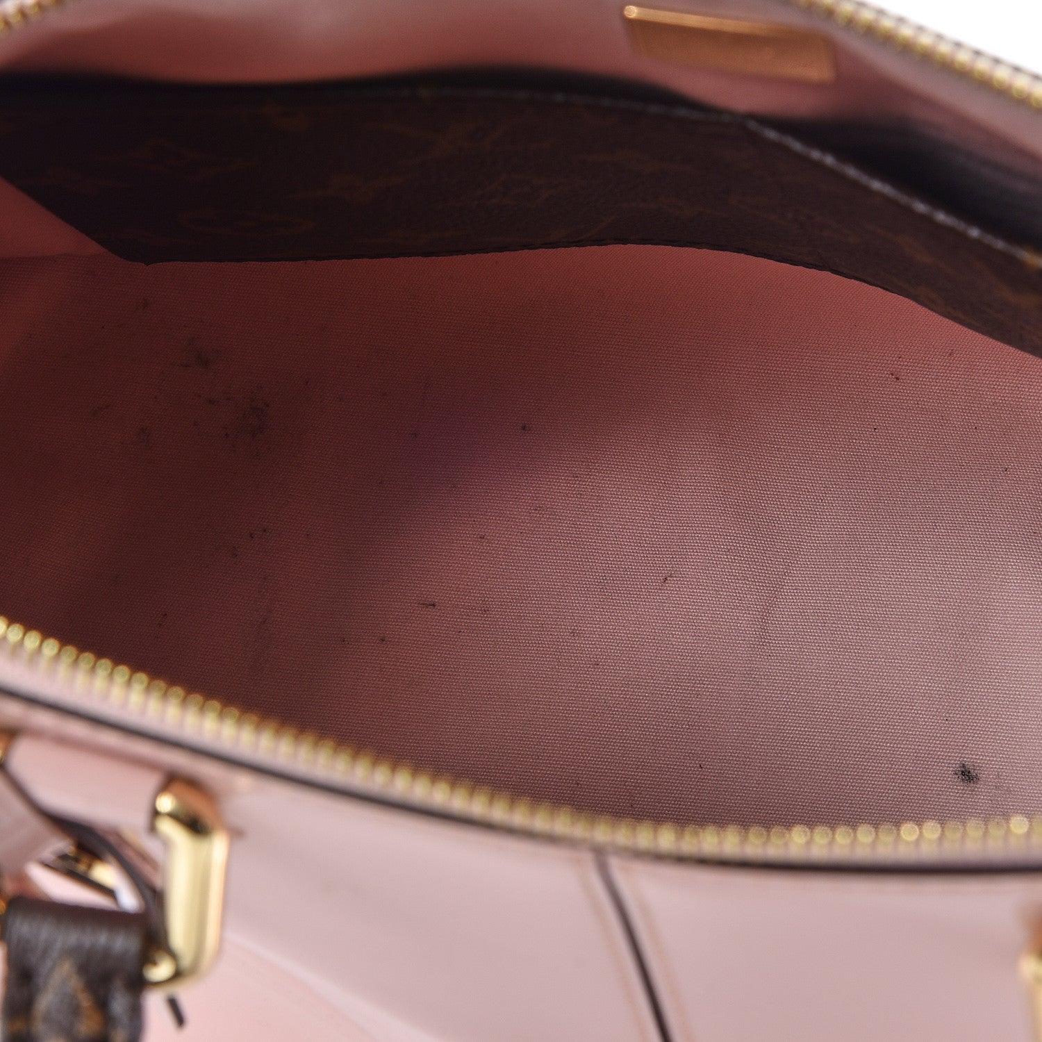 Louis Vuitton Patent Calfskin Miroir Tote Rose Ballerine 10 of 13