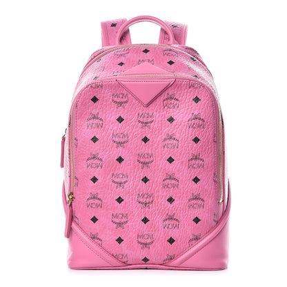 MCM Visetos Small Duke Backpack Pink 1 of 10