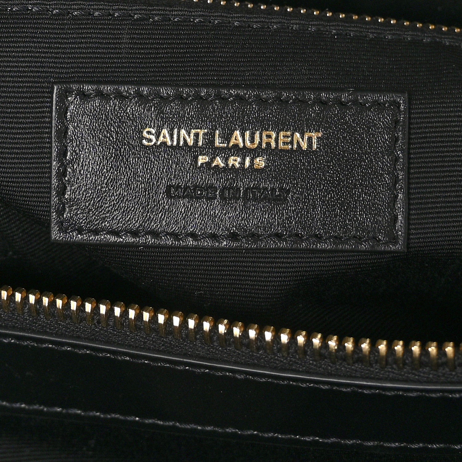 Saint Laurent SAINT LAURENT Calfskin Y Quilted Monogram Medium Loulou Chain Satchel Black 7 of 11