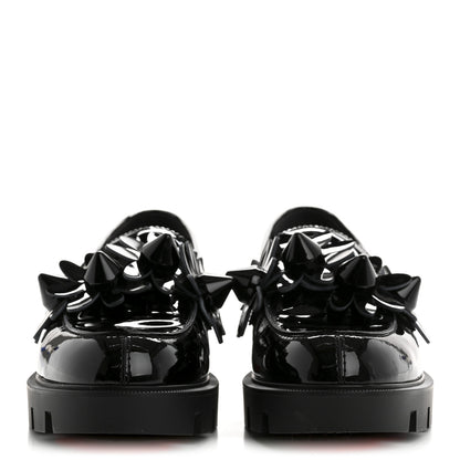 Christian Louboutin Patent Daisy Loafers 40.5 Black 3 of 9