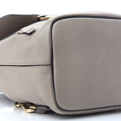 Chloe Suede Calfskin Small Faye Backpack Motty Grey 8 of 12