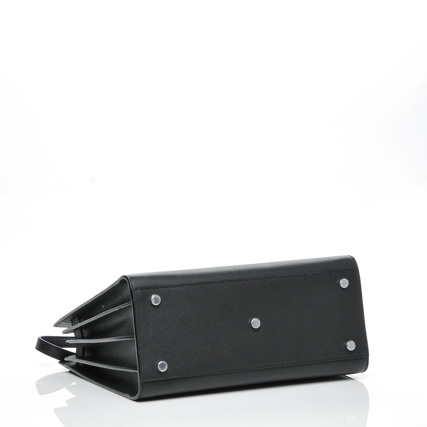 Saint Laurent Grained Calfskin Small Sac De Jour Black 4 of 7