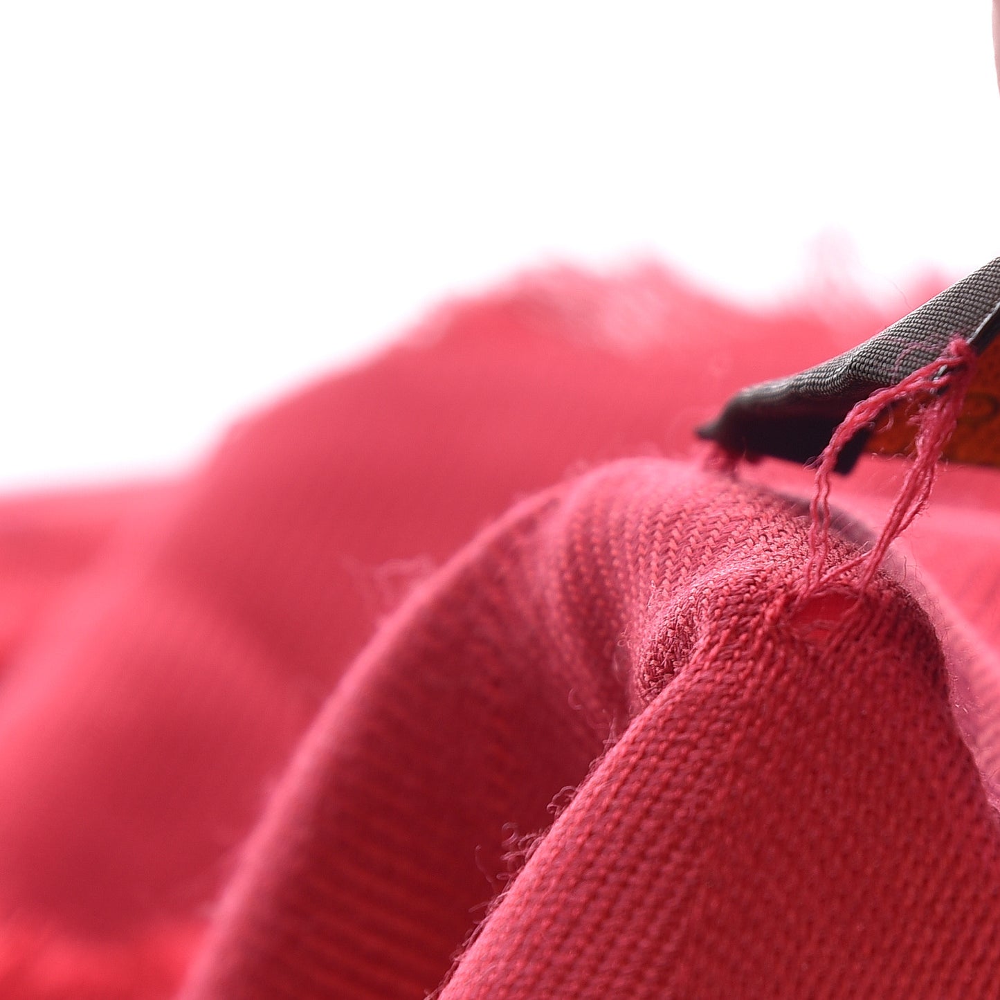 Silk Wool Monogram Shawl Pomme D'Amour