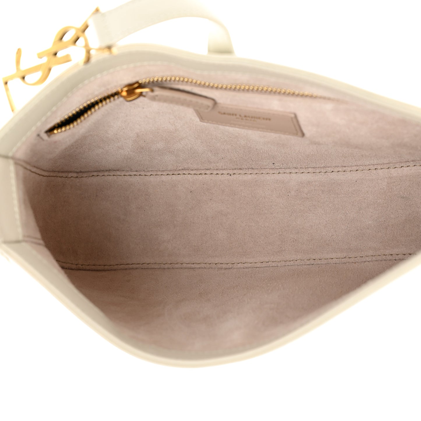 Smooth Calfskin Le 5 A 7 Hobo Blanc Vintage