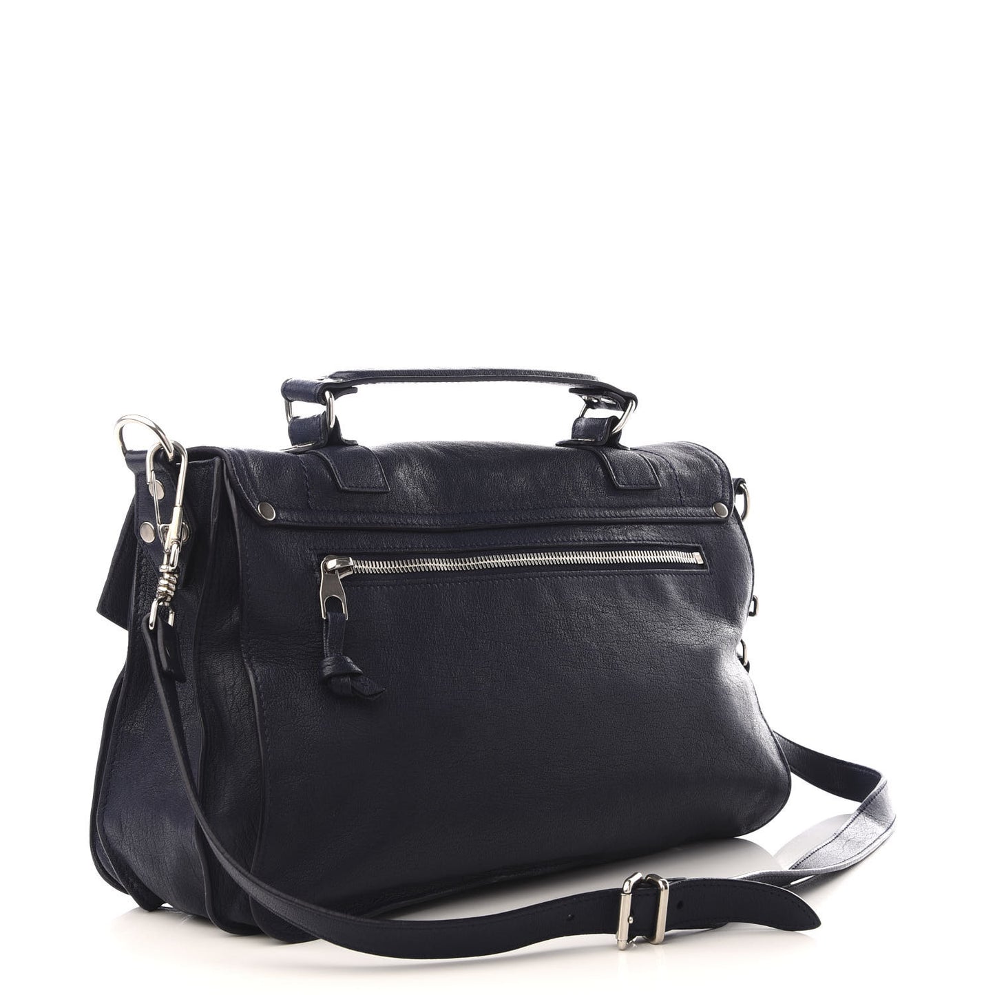 Lambskin Medium PS1 Satchel Midnight
